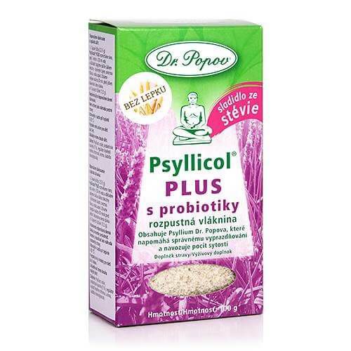 Dr. Popov Psyllicol plus s probiotiky 100 g