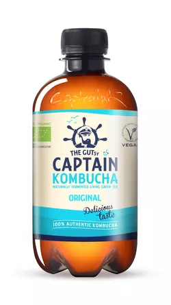 Captain Kombucha originál BIO 0,4 l