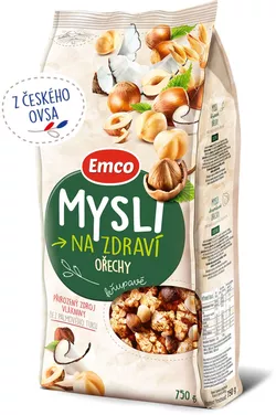 Emco Mysli křupavé - Ořechy 750 g