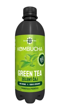 Long life biotea Kombucha zelený čaj 500 ml