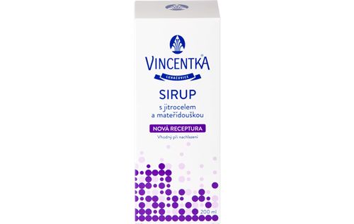 VINCENTKA sirup 200 ml