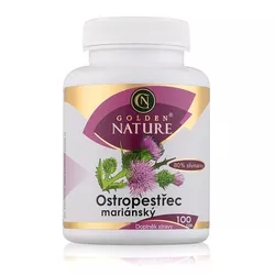 Golden Nature Ostropestřec mariánský 80 % silymarinu 100 tablet