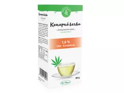 Zelená země CBD Konopný čaj porcovaný 30 g