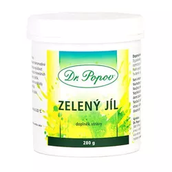 Dr. Popov Zelený jíl prášek 280 g