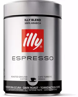 Illy Dark mletá káva 250 g