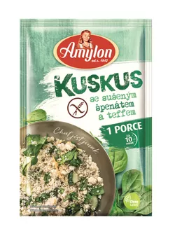 Amylon Kuskus se sušeným špenátem a teffem 60 g