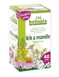 Apotheke Čaj Bylináře Krk a mandle 40 sáčků