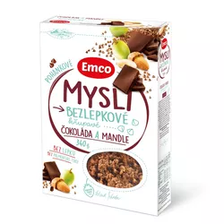 Emco Mysli Pohankové - Čokoláda a mandle 340 g