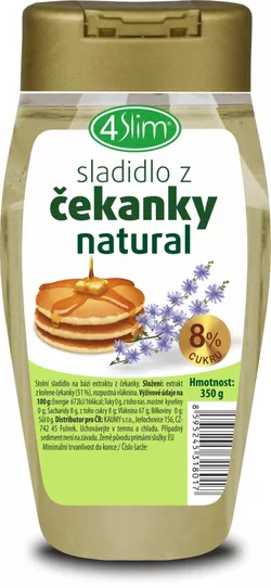 4Slim 100% Čekankový sirup natural 350 g