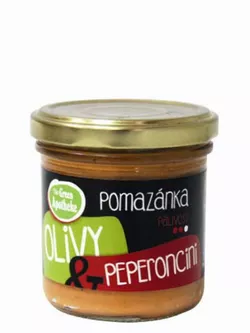 Green Apotheke Pomazánka olivy a peperoncino 140 g