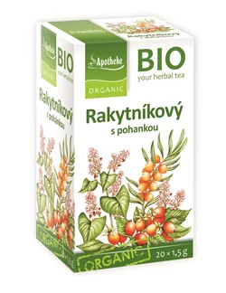 Apotheke BIO Rakytníkový čaj s pohankou 20 x 1,5 g