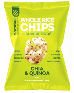 Bombus Rice chips chia/quinoa 60 g