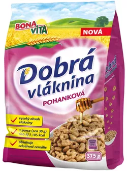 BonaVita Dobrá vláknina pohanková 375 g