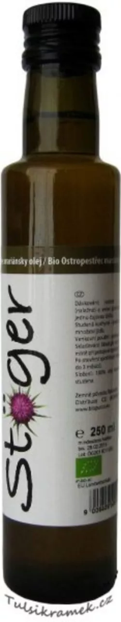 Biopurus Stöger - Ostropestřec olej (bodlákový) BIO 250 ml